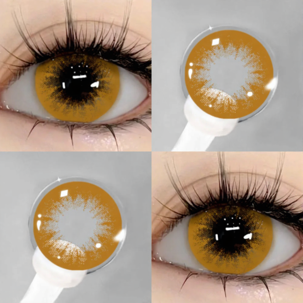 Beautyeye Brown 14.5mm 1 Pair | 1 Year