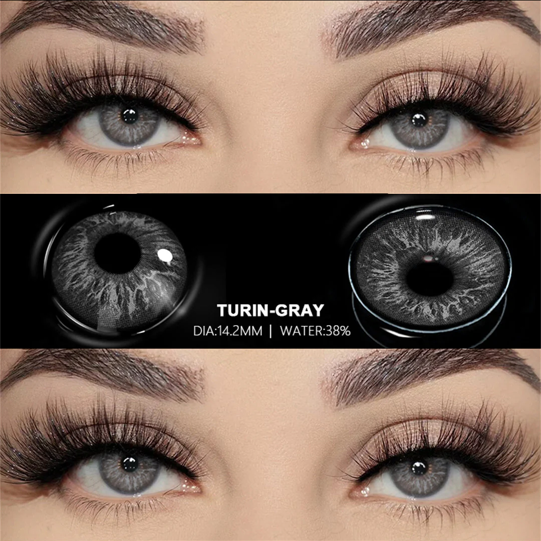 Turin Gray 14.2mm 1 Pair | 1 Year