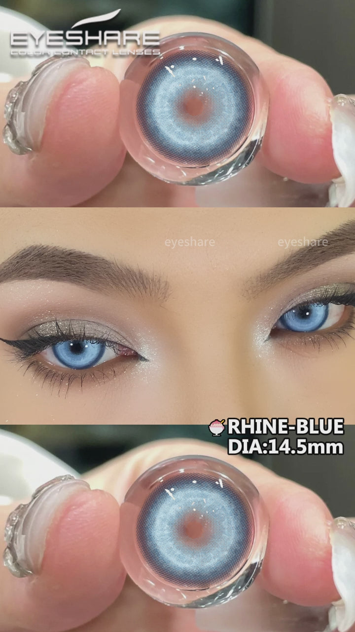 Cosplay Rhine Red 14.5mm 1 Pair | 6 Months