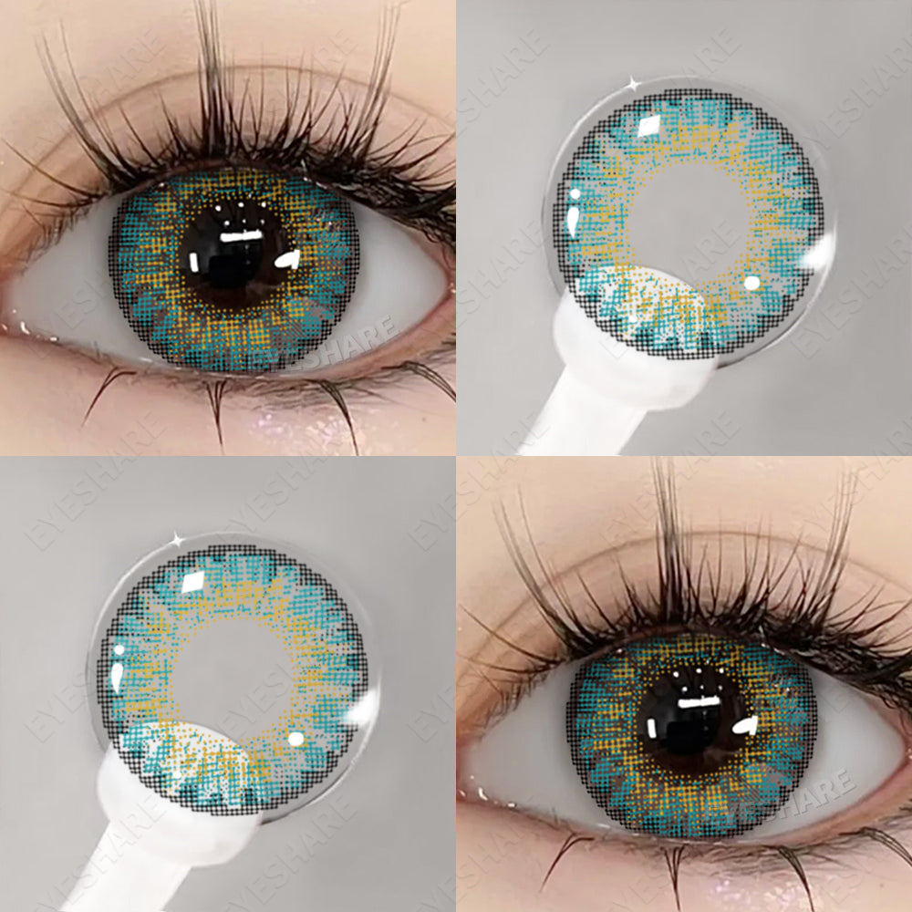 🎁 3TONE Turquoise 14.5mm 1 Pair | 1 Year (100% off)