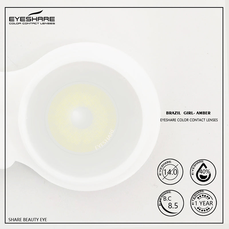 Brazilgirl Amber 14.0mm 1 Pair | 1 Year