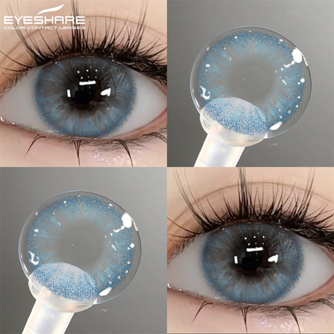 🎁 Alaska Blue 14.2mm 1 Pair | 6 Months (100% off)