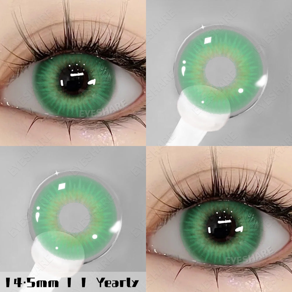 🎁 Atlantis Green 14.5mm 1 Pair | 1 Year (100% off)