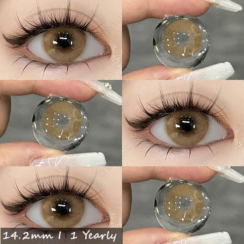 Aurora Brown 14.2mm 1 Pair | 1 Year