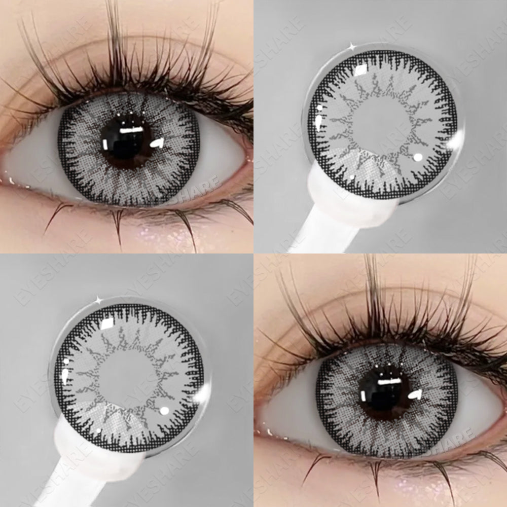 🎁 Cosplay AYY Gray 14.5mm 1 Pair | 1 Year (100% off)