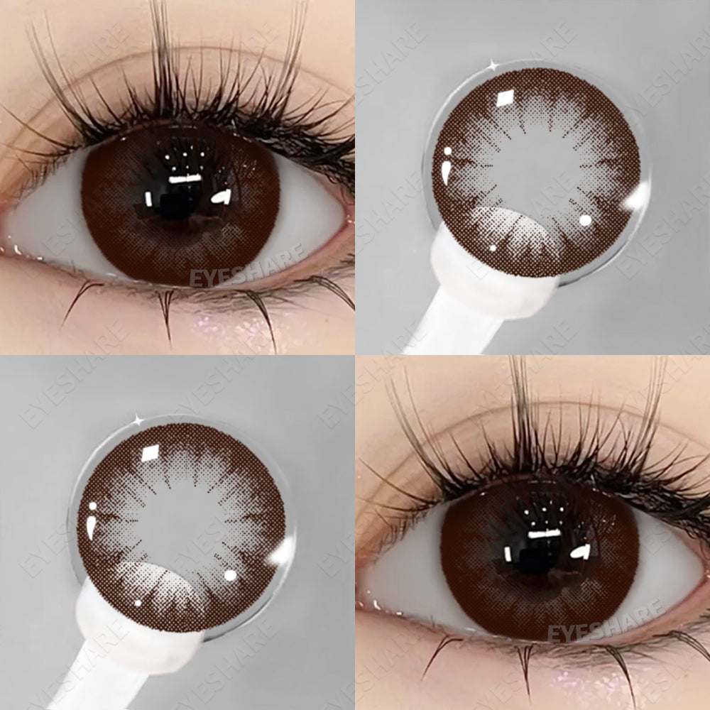 🎁 Beautyeye Chocolate 14.5mm 1 Pair | 1 Year (100% off)
