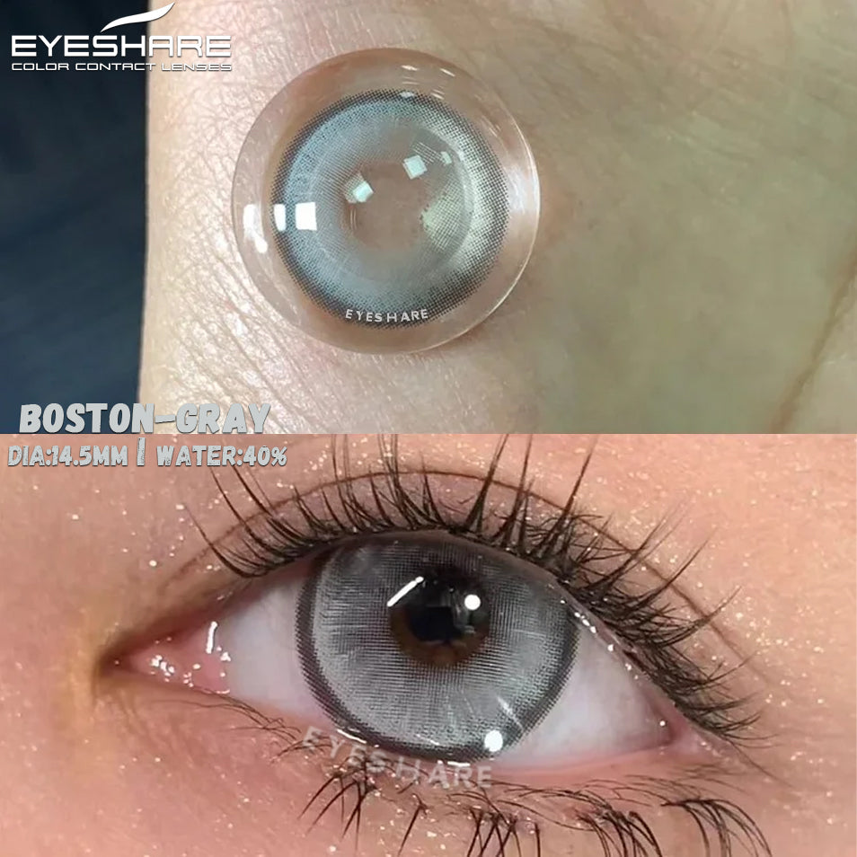 Boston Gray 14.2mm 1 Pair | 1 Year