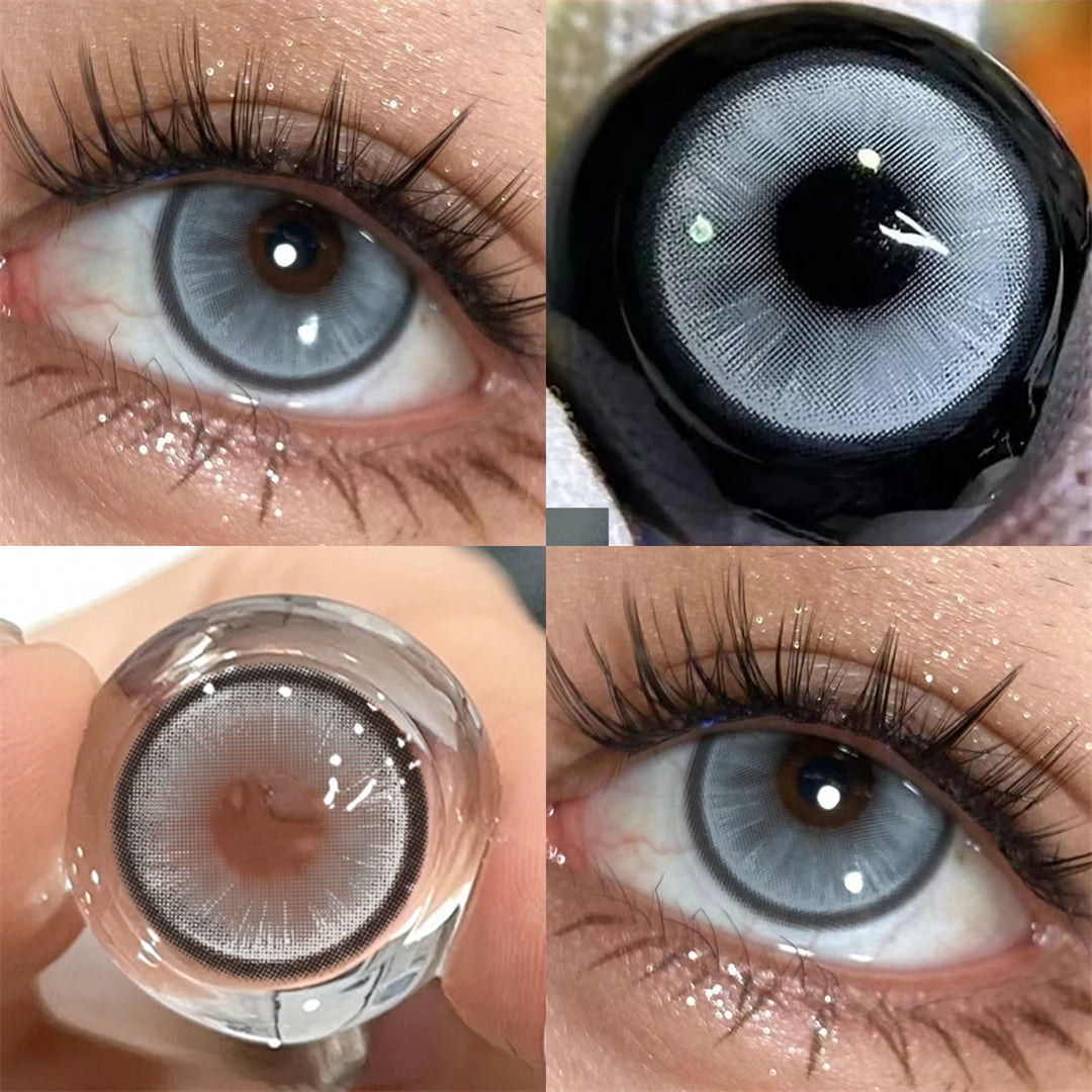 🎁 Boston Gray 14.2mm 1 Pair | 1 Year (100% off)