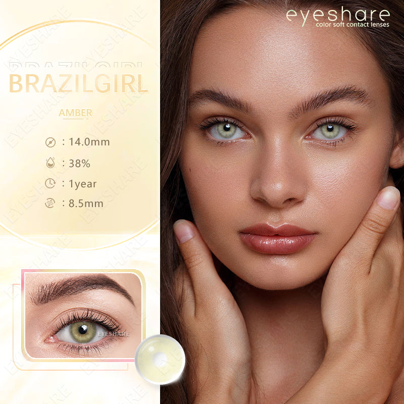 Brazilgirl Amber 14.0mm 1 Pair | 1 Year