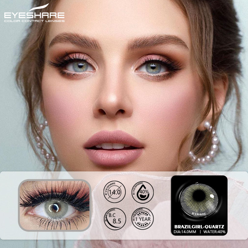 Brazilgirl Quartz 14.0mm 1 Pair | 1 Year
