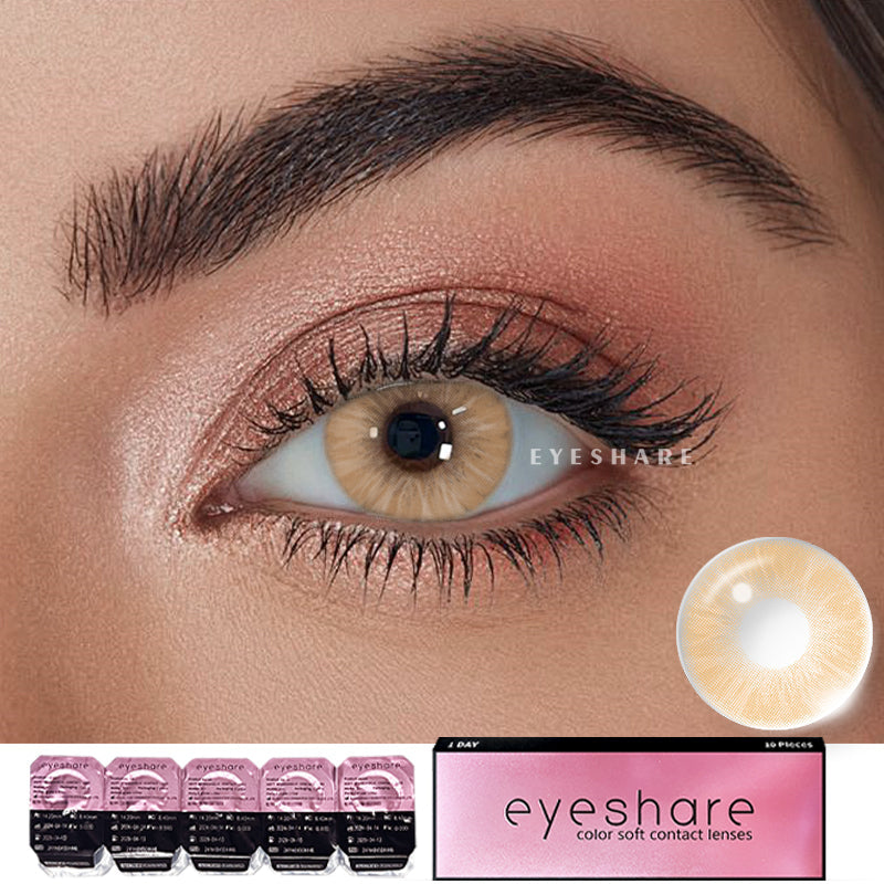 Croatia Brown 1 Day Use I 14.2mm,10 Pcs=5Pair