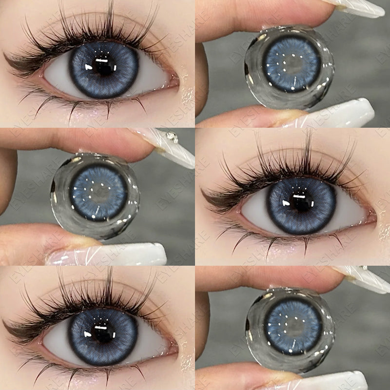 Diamond Blue 14.5mm 1 Pair | 1 Year
