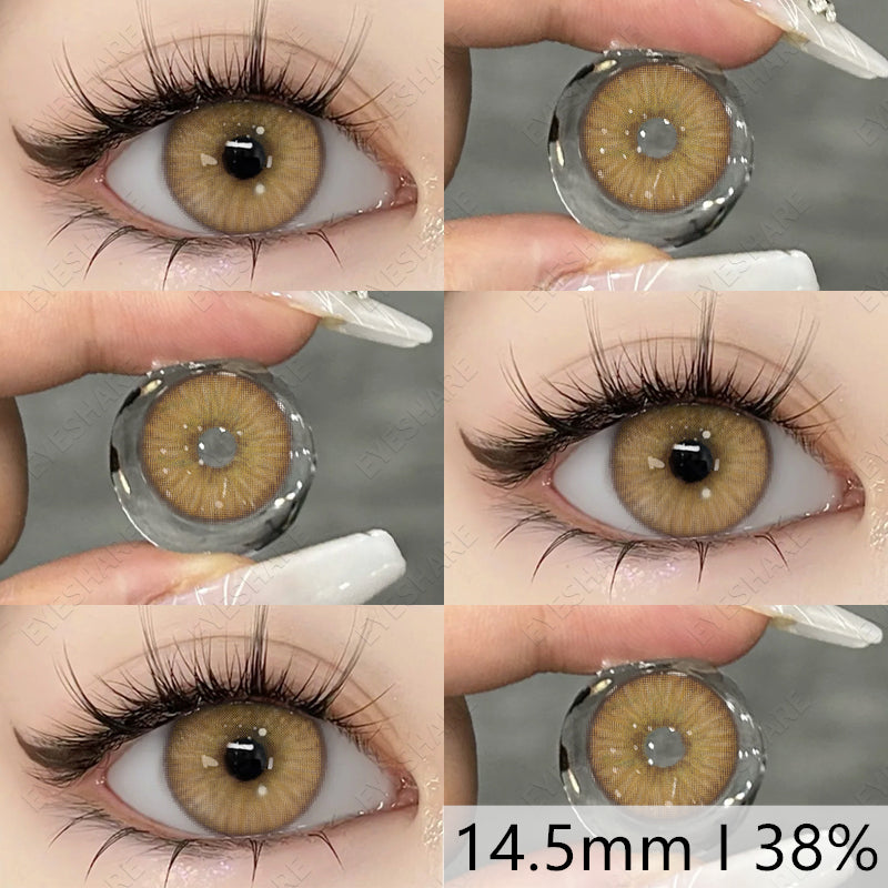 🎁 Estonia Brown 14.5mm 1 Pair | 1 Year (100% off)