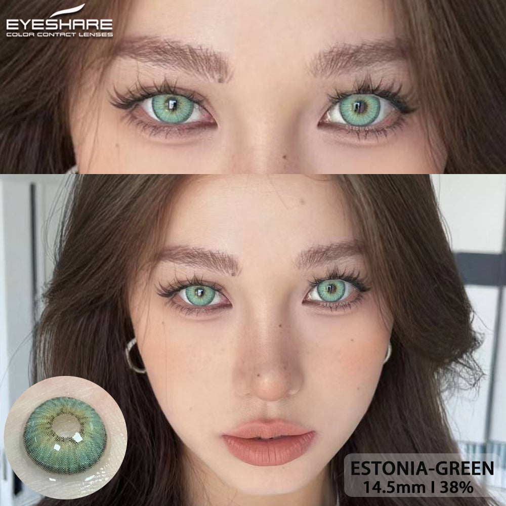 Estonia Green 14.5mm 1 Pair | 1 Year
