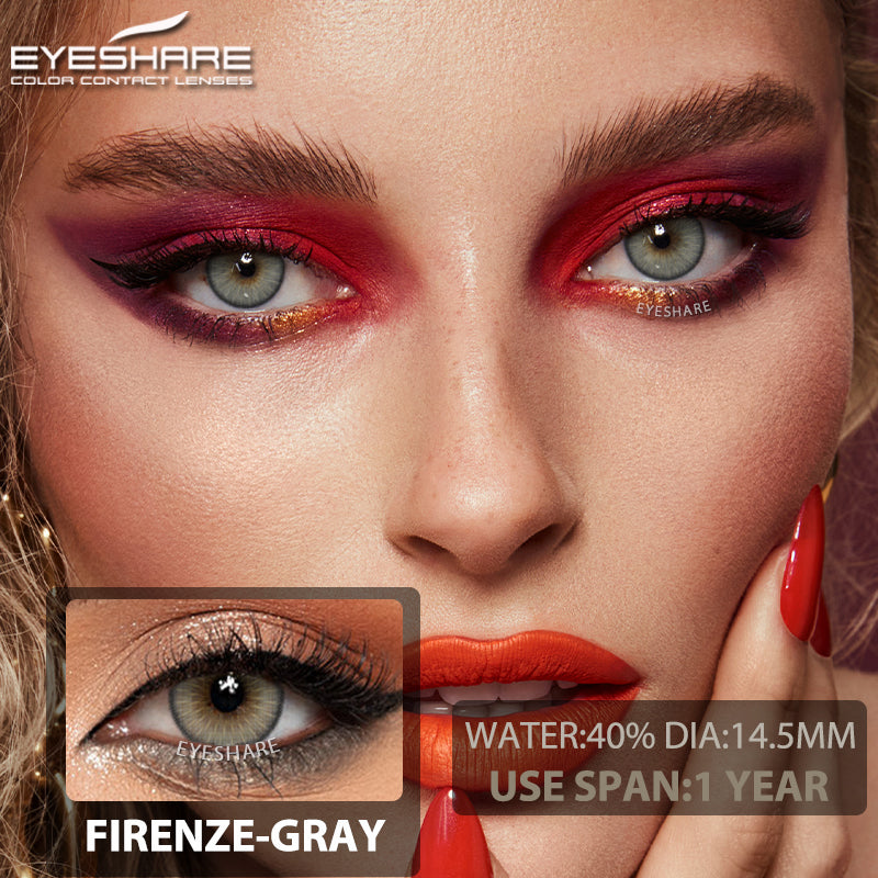 Firenze Gray 14.5mm 1 Pair | 1 Year