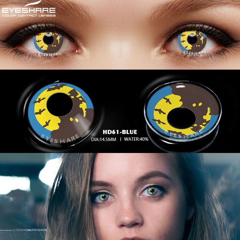 Cosplay Rhine Purple 14.5mm 1 Pair | 6 Months