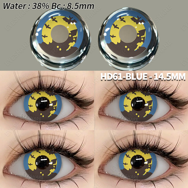 Cosplay Rhine Purple 14.5mm 1 Pair | 6 Months