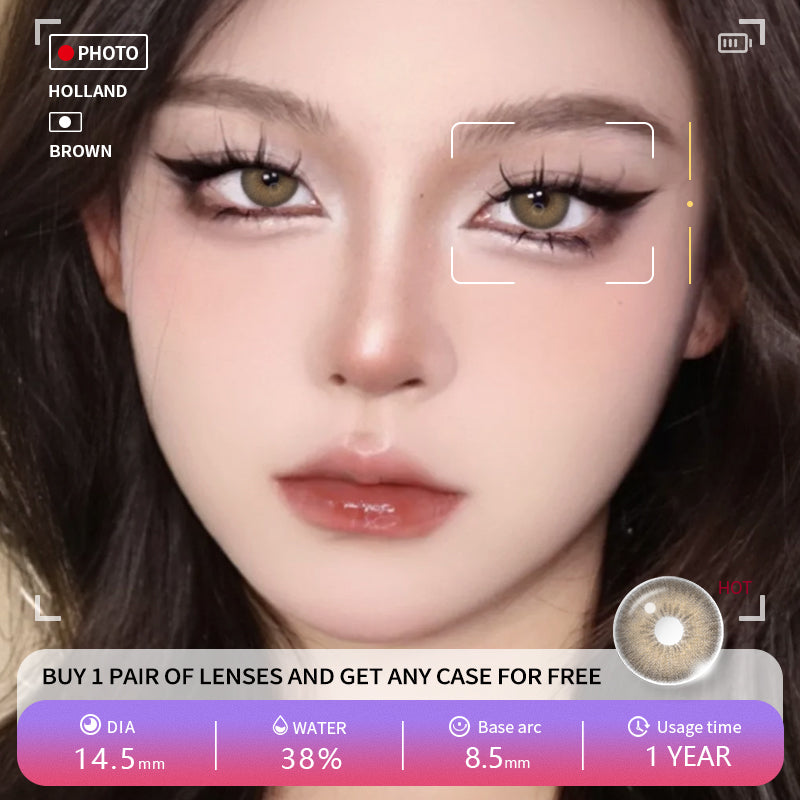 Holland Brown 14.5mm 1 Pair | 1 Year