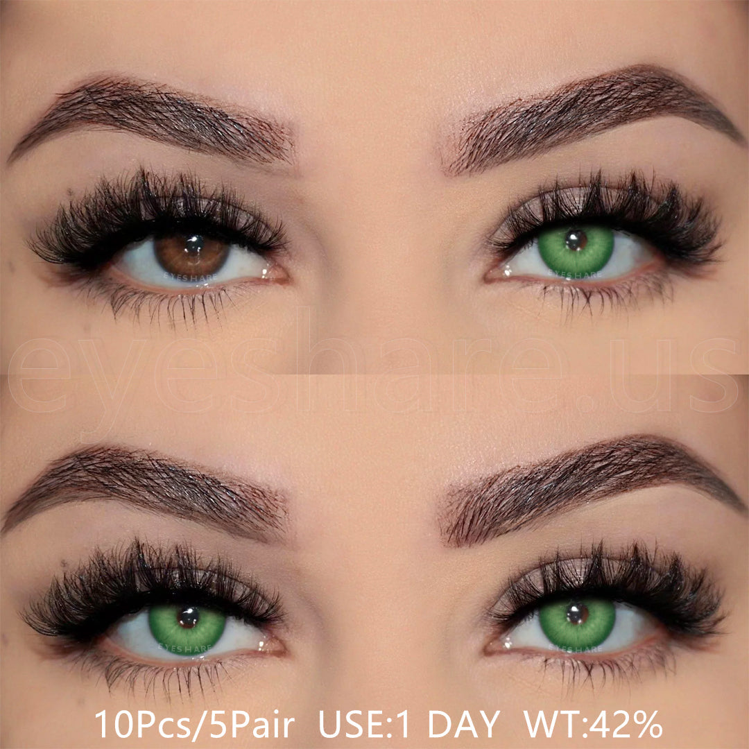 🎁 Holland Green 1 Day Use I 14.5mm,10 Pcs=5Pair (100% off)