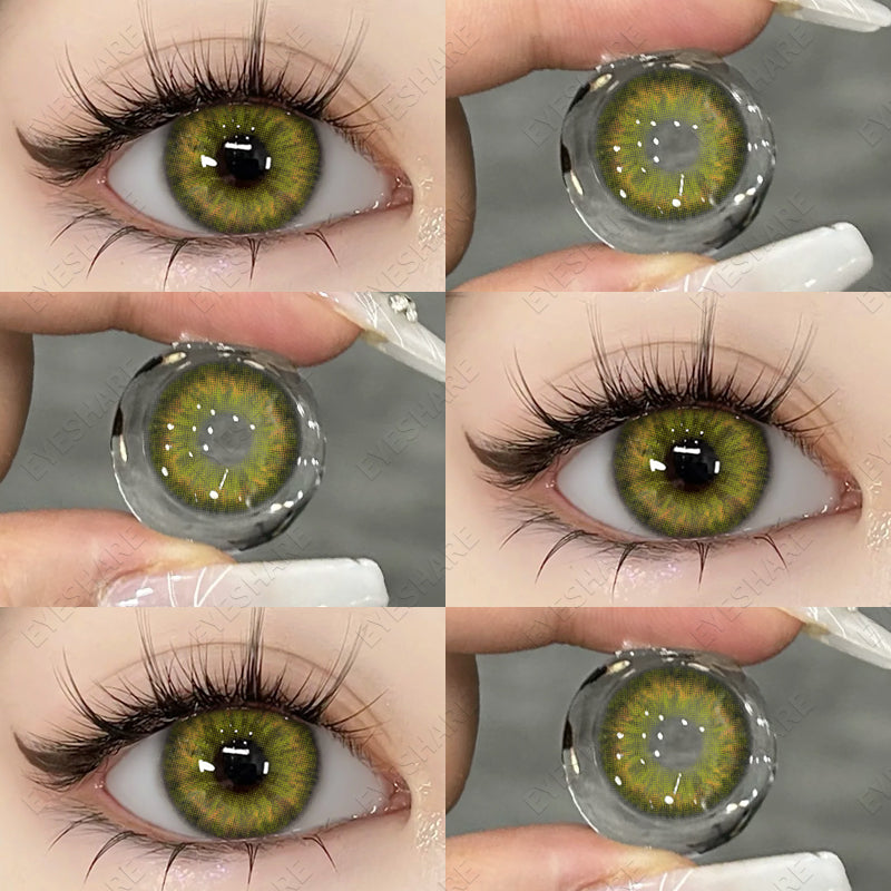 Miki Green 14.0mm 1 Pair | 1 Year
