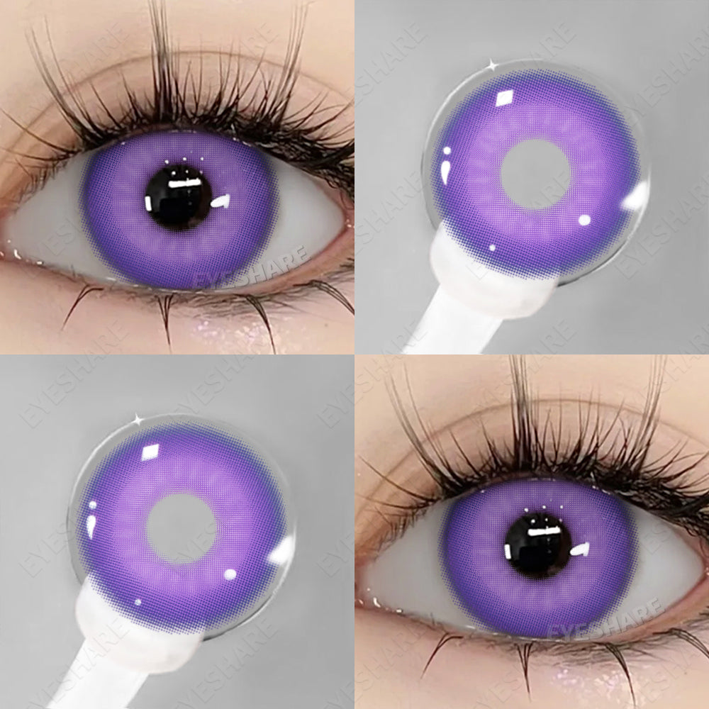 🎁 Cosplay Nebula Purple 14.0mm 1 Pair | 1 Year (100% off)