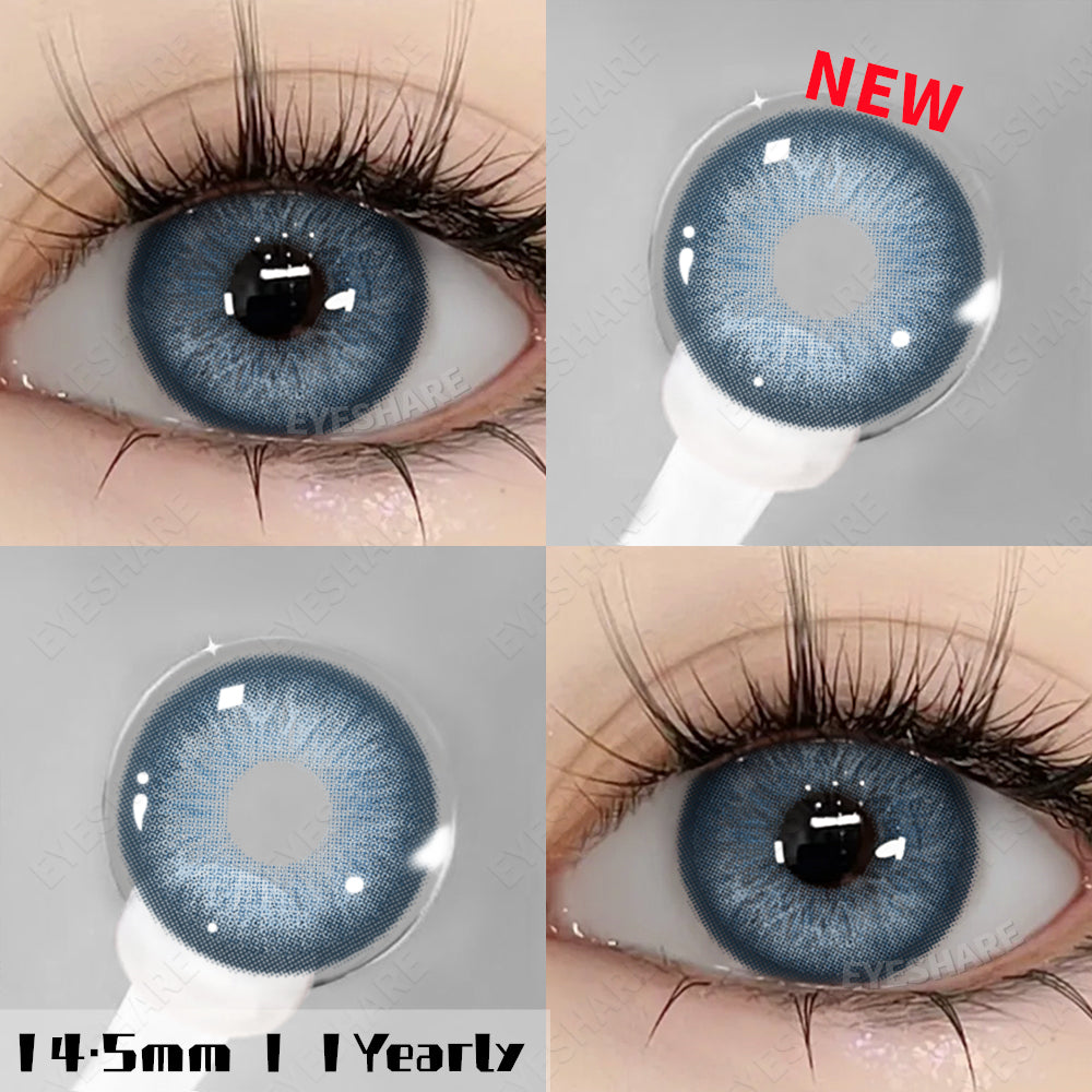 🎁 Norway Blue 14.5mm 1 Pair | 1 Year (100% off)
