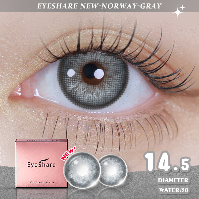Norway Gray 14.5mm 1 Pair | 1 Year