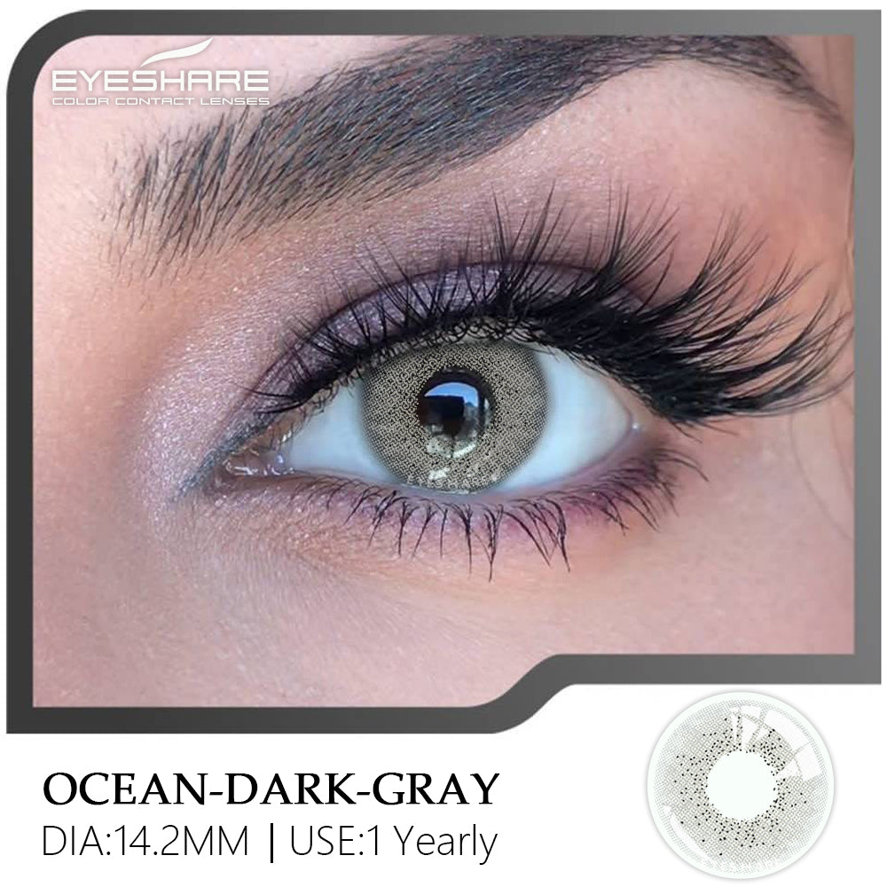 Ocean Dark Gray 14.2mm 1 Pair | 1 Year