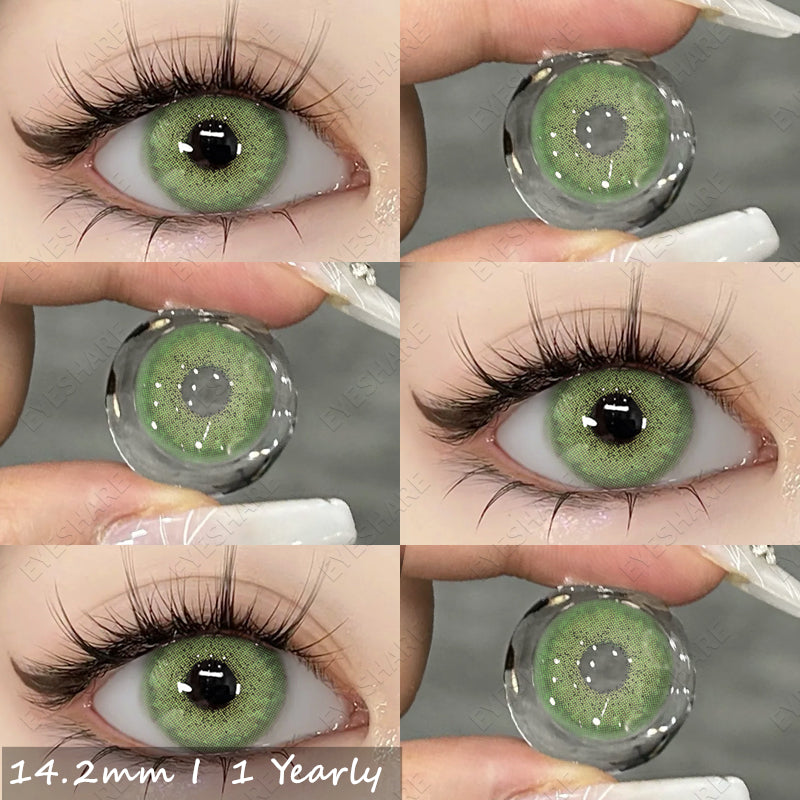 Ocean Green 14.2mm 1 Pair | 1 Year