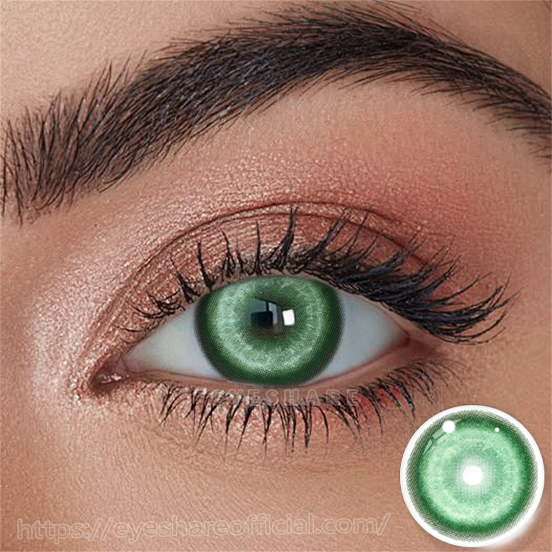 🎁 Cosplay Rhine Green 14.5mm 1 Pair | 6 Months (100% off)