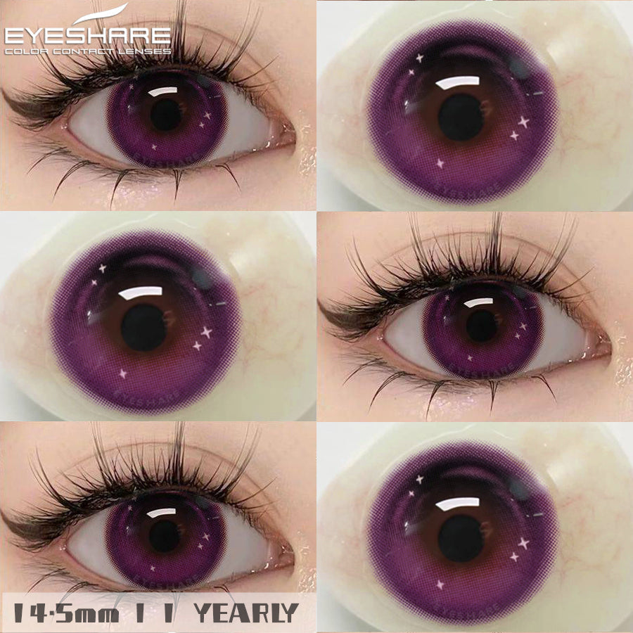 🎁 Rome Violet 14.5mm 1 Pair | 1 Year (100% off)