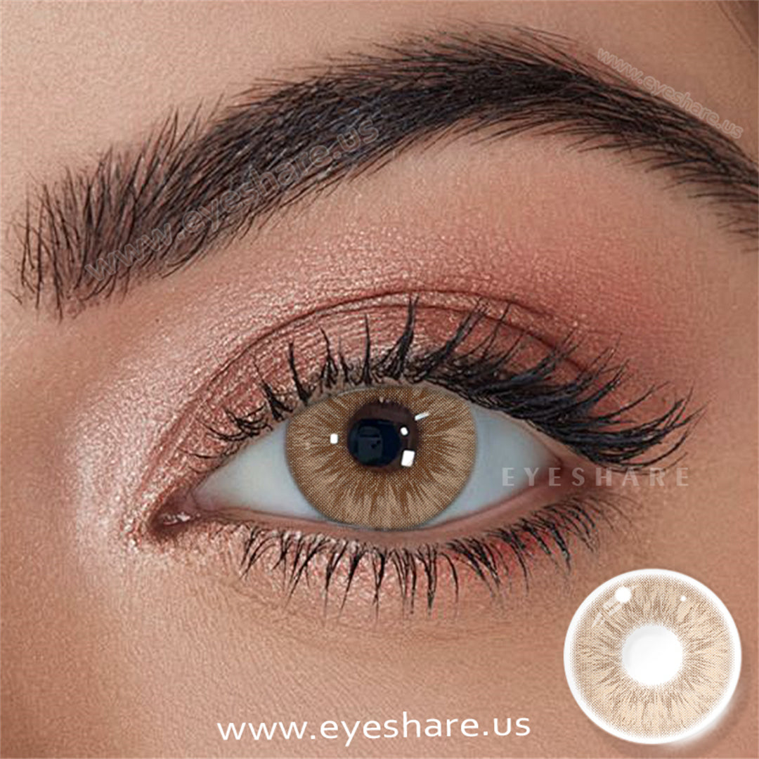 🎁 Seattle Brown 14.5mm 1 Pair | 1 Year (100% off)