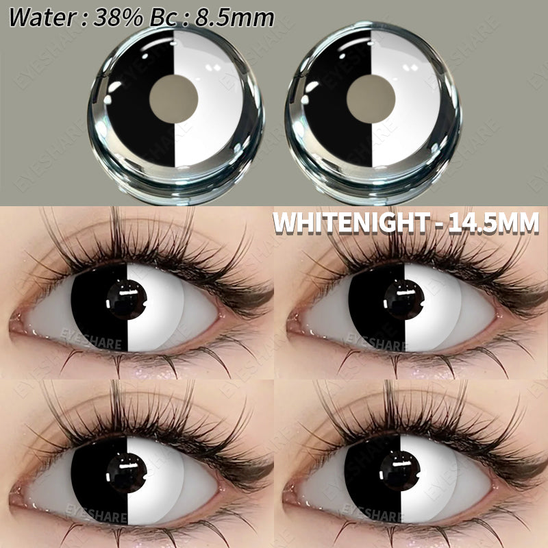 🎁 Cosplay Whitenigh 14.5mm 1 Pair | 1 Year (100% off)